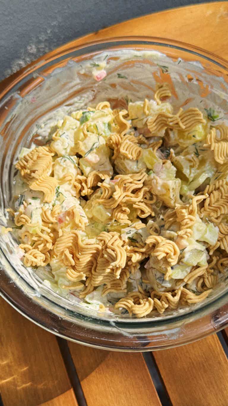 Ramen Potato Salad